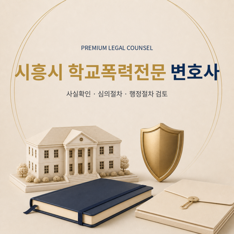 시흥시 학교폭력전문 변호사
